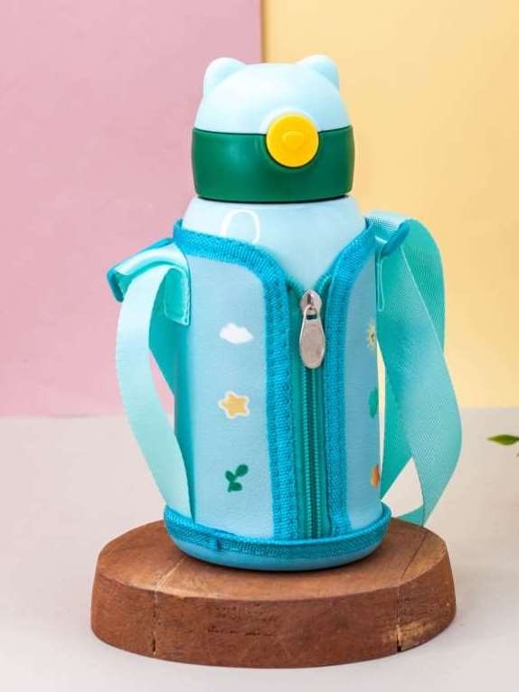 Термос "Color dino", green (550 ml)
