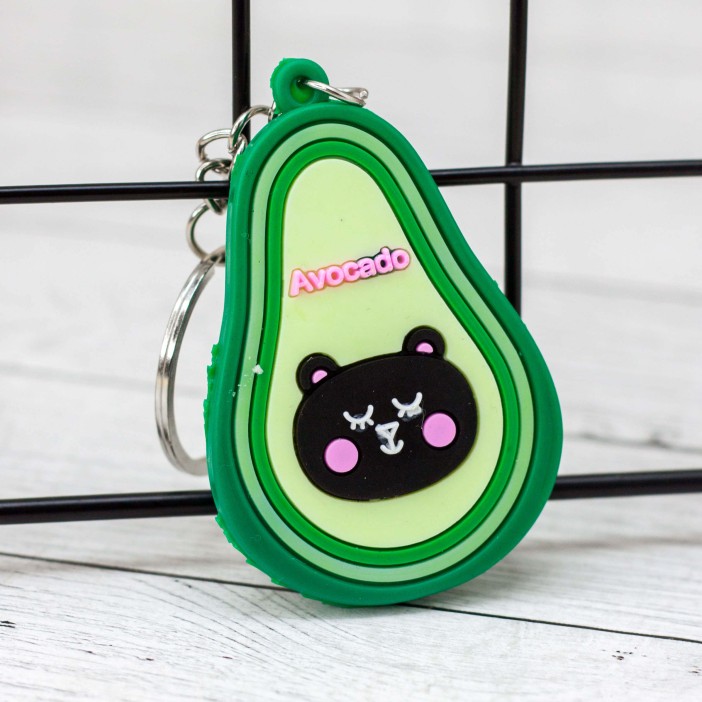 Брелок "Avocado black bear", green 