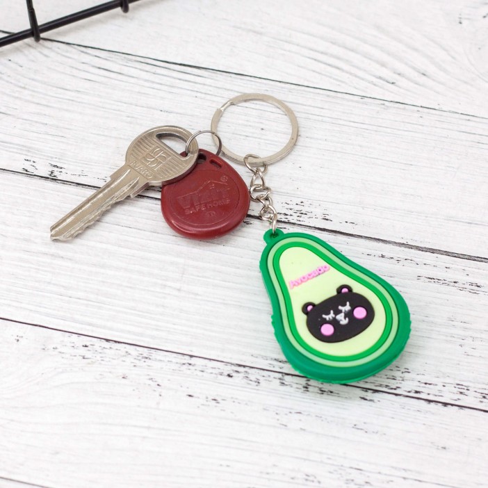 Брелок "Avocado black bear", green 