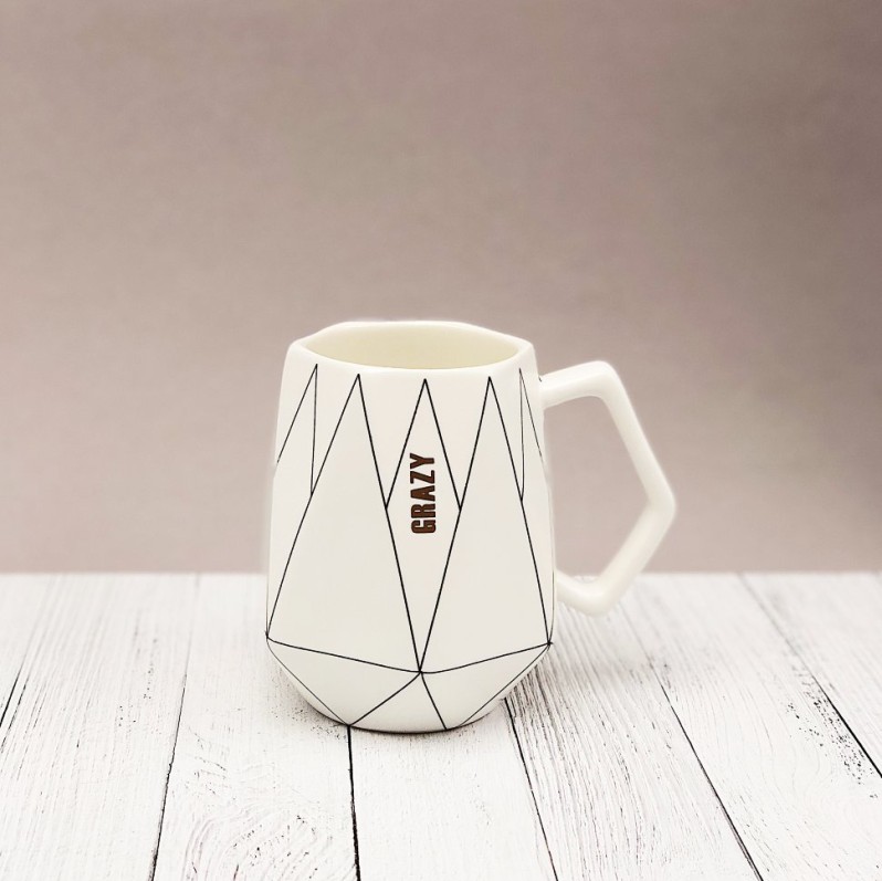Кружка &quot;Crazy&quot;, white (480ml) 