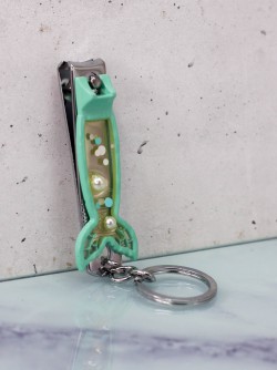 Маникюрный инструмент "Pearl fish", green