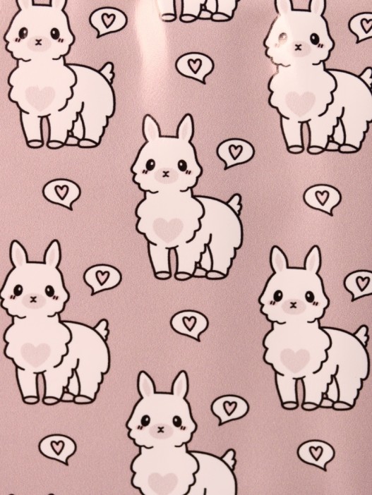 Обложка для паспорта Аниме «Many lama», плотность 600 мкм 