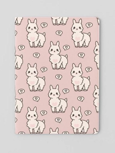 Обложка для паспорта Аниме «Many lama»