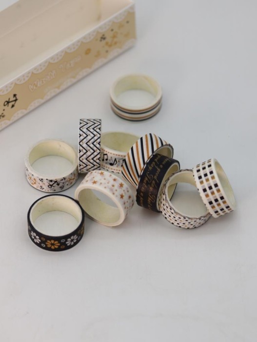 Набор декоративного скотча 10 шт. &quot;Patterns&quot;, mix  (1.5см*2м) 