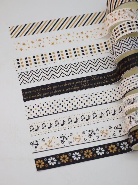 Набор декоративного скотча 10 шт. &quot;Patterns&quot;, mix  (1.5см*2м) 