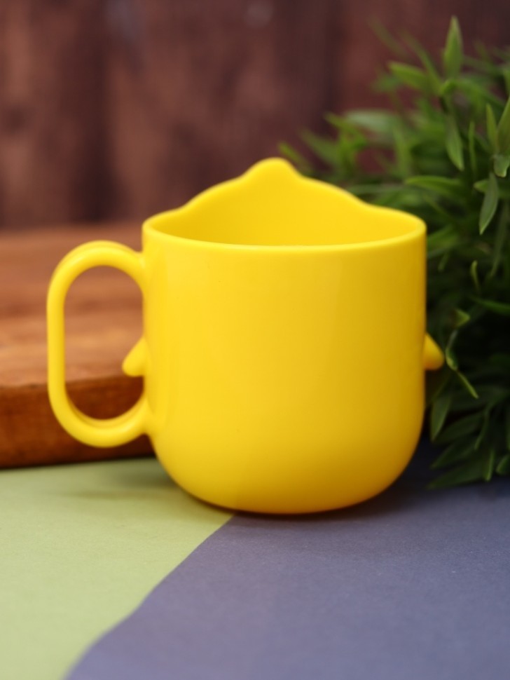 Кружка "Утенок", желтая, микс