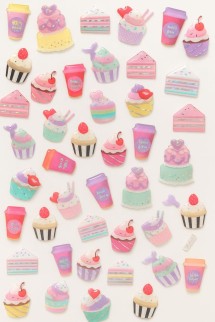 Наклейки &quot;Striped cakes&quot;