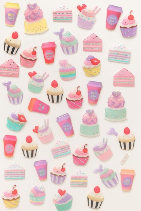 Наклейки &quot;Striped cakes&quot; 
