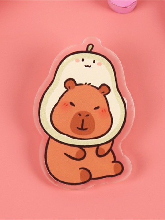 Значок акриловый iLikeGift &quot;Capybara-pear&quot; 