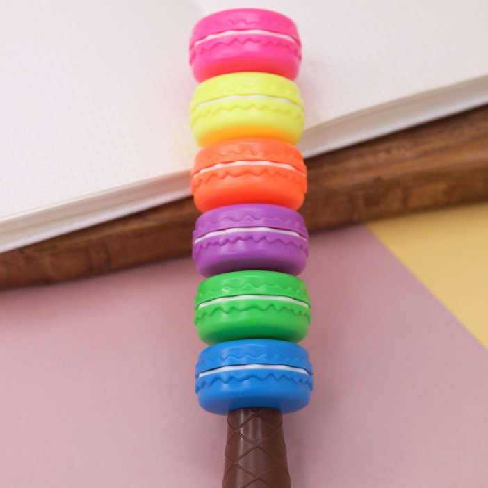 Маркер текстовыделитель &quot;Highlighters&quot;, 6 в 1, mix 