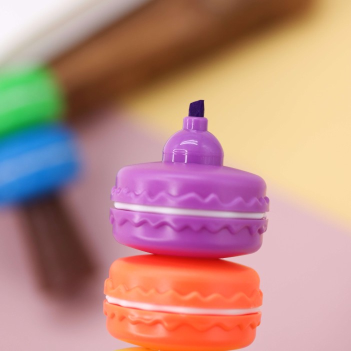 Маркер текстовыделитель &quot;Highlighters&quot;, 6 в 1, mix 