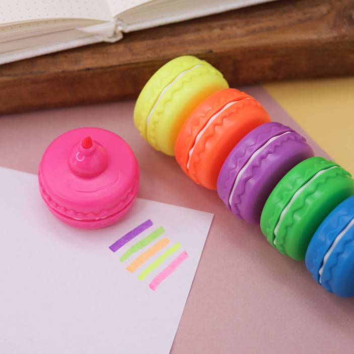 Маркер текстовыделитель &quot;Highlighters&quot;, 6 в 1, mix 