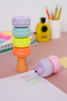 Маркер текстовыделитель "Highlighters", 6 в 1, mix