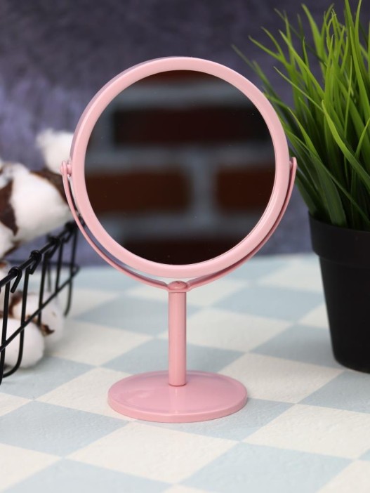 Зеркало настольное на ножке &quot;HappyBara&quot;, пончик (10,5*18 см) 