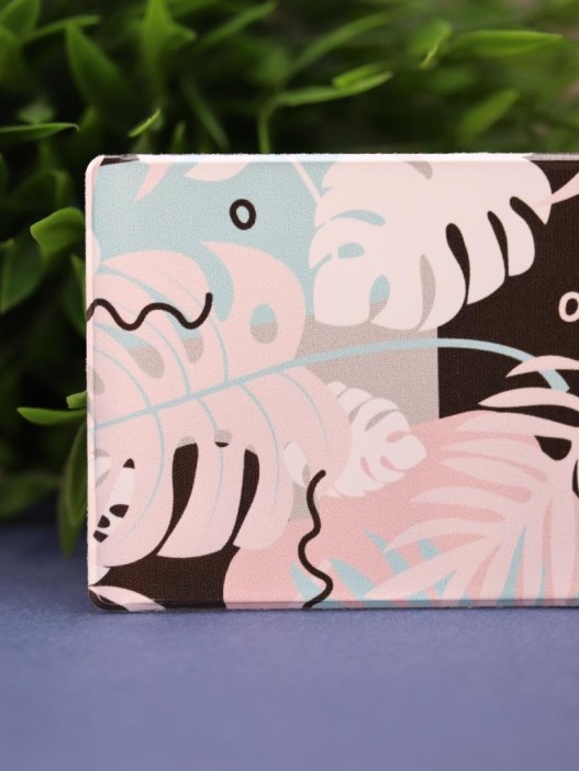 Держатель для карт "Carbon Leaves" (6,5 х 9,5 см) 