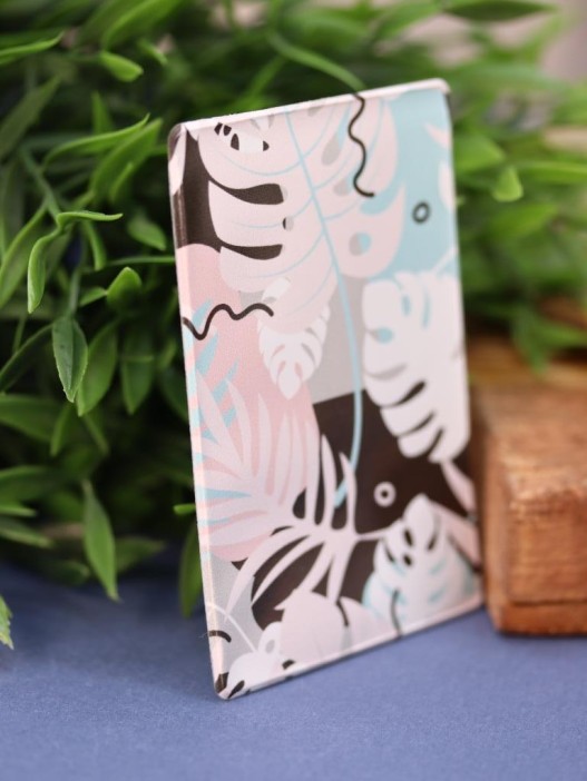 Держатель для карт "Carbon Leaves" (6,5 х 9,5 см) 