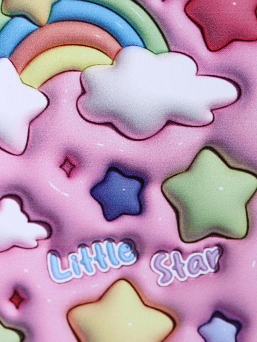 Зеркало "Cartoon rainbow", pink 