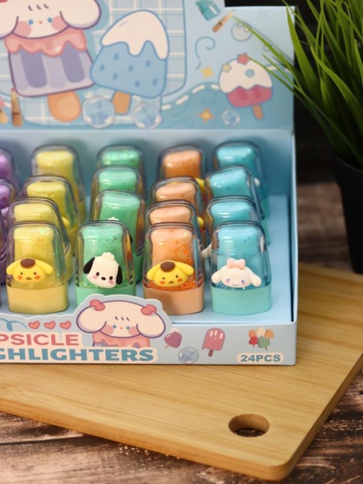 Маркер текстовыделитель &quot;Foxy&quot;, mix, шоу-бокс 24 шт. 