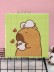 Алмазная мозаика на подрамнике Draw Me! "Мечтательная капибара", (20*20 см)