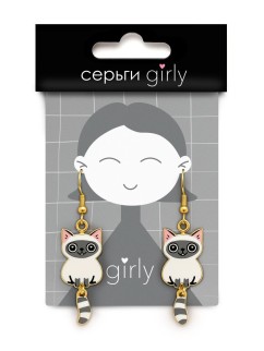 Серьги GIRLY &quot;Cat&quot;