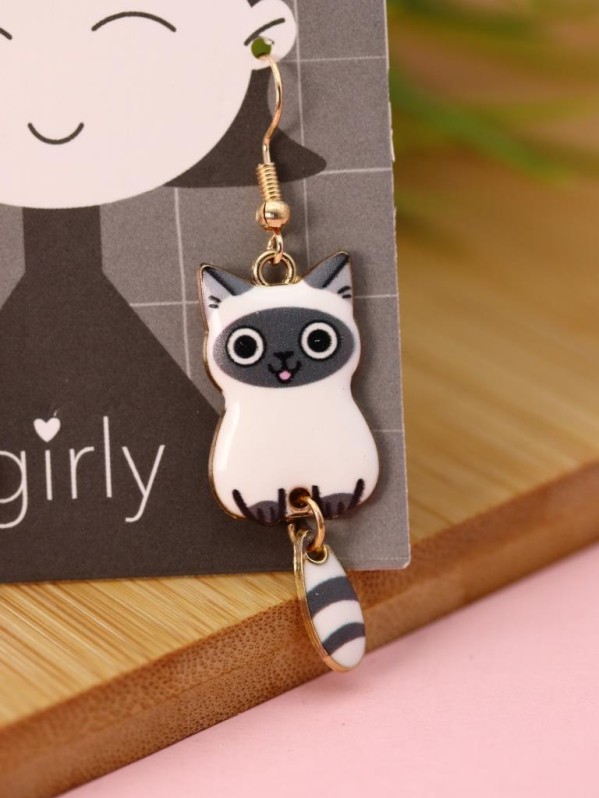 Серьги GIRLY "Кот"