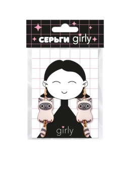 Серьги GIRLY "Кот"