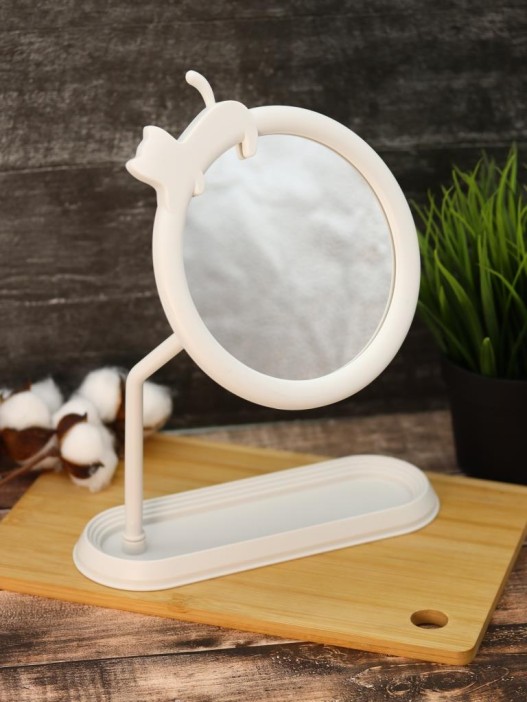 Зеркало настольное GIRLY &quot;Cat sleeping&quot;, white 