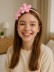 Ободок для волос GIRLY &quot;Pink flower&quot;, pink 
