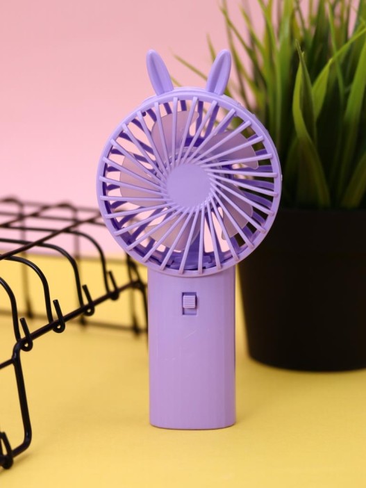 Портативный ручной вентилятор iLikeGift «Cute ears», purple 