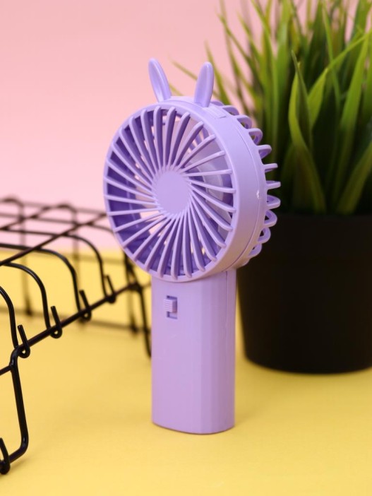 Портативный ручной вентилятор iLikeGift «Cute ears», purple 