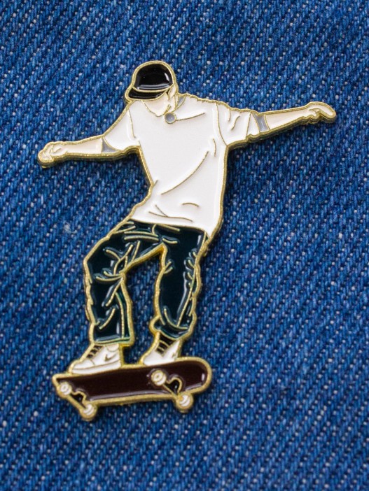 Значок металлический iLikeGift &quot;Snowboarder&quot; 