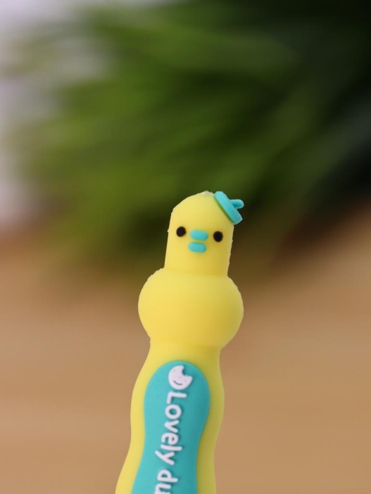 Зубная щётка для взрослых iLikeGift &quot;Birdie bite&quot;, yellow (19 см) 