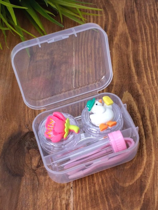 Контейнер для линз &quot;Summer friends&quot;, duck 