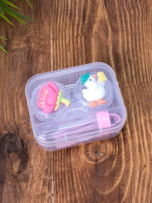 Контейнер для линз &quot;Summer friends&quot;, duck 