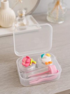 Контейнер для линз &quot;Summer friends&quot;, duck