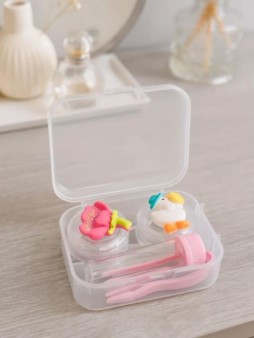 Контейнер для линз "Summer friends", duck