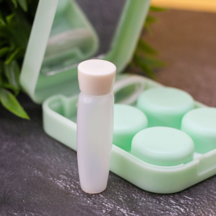 Контейнер для линз «Dino-avocado», green 