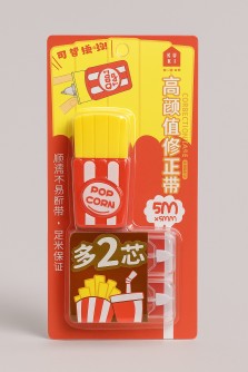 Корректор "French fries", red + 2 сменных блока