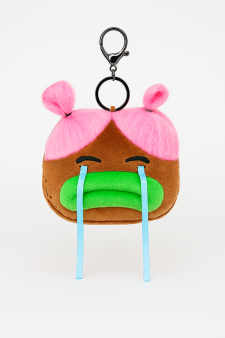 Плюшевый кошелек "Potato family", pink