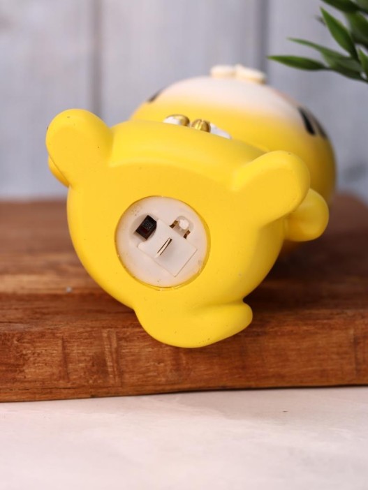 Ночник «Brindle cat», yellow (16 см), пластик 