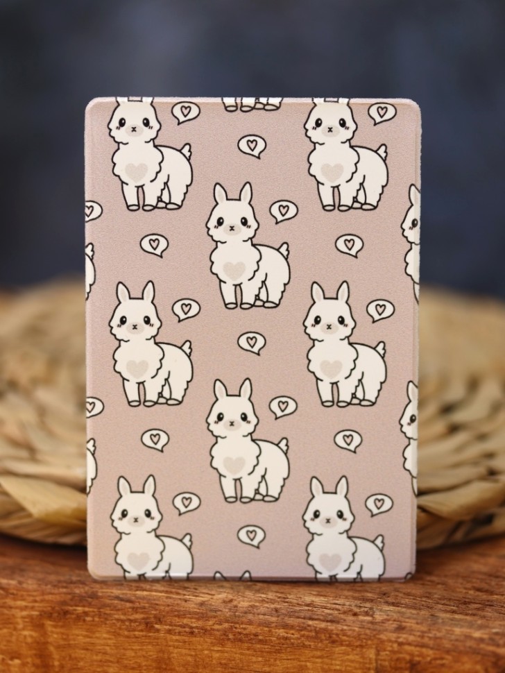 Держатель для карт Аниме "Много лам" (6,5 х 9,5 см)