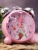 Часы-будильник «Chiming silver», bunny pink