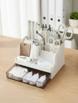 Органайзер настольный "Order", white (16*11,5*10,7см)