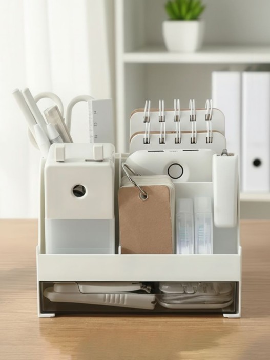 Органайзер настольный "Order", white (16*11,5*10,7см) 