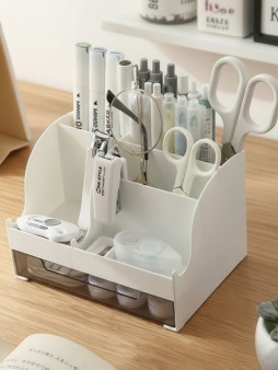 Органайзер настольный LikeGift "Order", white (16*11,5*10,7см)