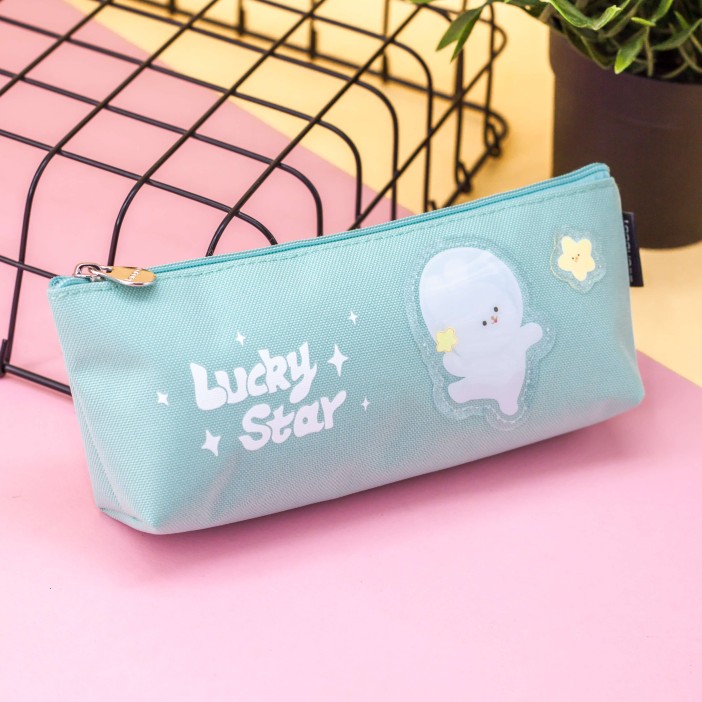 Пенал "Lucky star", green 