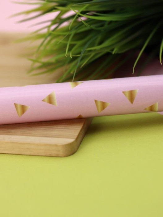 Упаковочная бумага «Timeless Wrap» розовая (1 рулон, 50*70 см) 