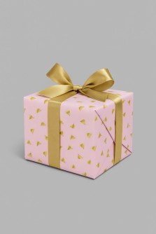 Упаковочная бумага «Timeless Wrap» розовая (1 рулон, 50*70 см)