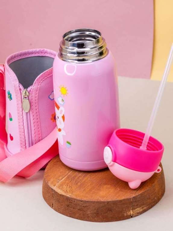 Термос "Color hare", pink (550 ml)