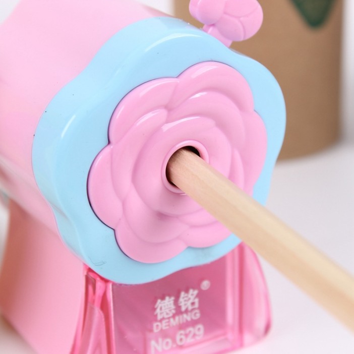 Точилка для карандашей механическая &quot;Roses&quot;, purple 